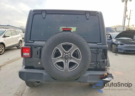 2019 Jeep Wrangler Unlimited Sport z USA, uszkodzony, nr VIN 1C4HJXDG7KW532099